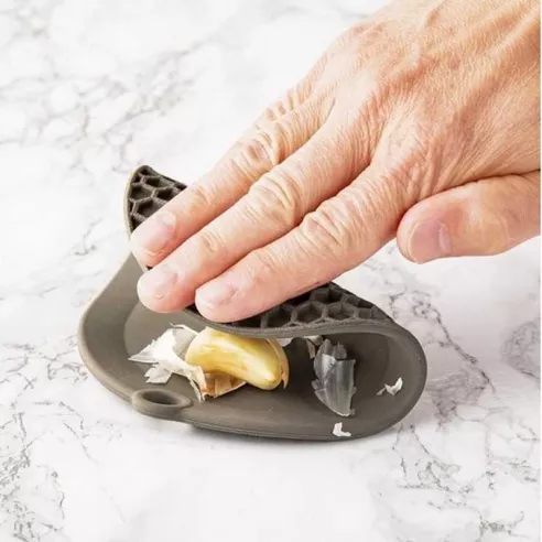 Tapete de Silicon Redondo de 5.5 Pulgadas de Color Gris, Set de 2 Unidades PROGRESSIVE PS-78SETGY