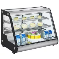 Vitrina Refrigerada de 3 Niveles de 88 x 58 x 68 Centimetros QUANTUM PRO RDC160H 2