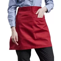 Delantal de Cintura Vino Rojo  CHECKEDOUT U301S0400A