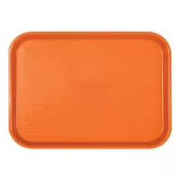 Azafate de 12 x 16 Pulgadas, Color Naranja THUNDER PLFFT1216RR