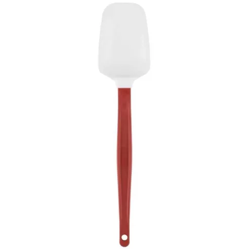Espatula Cucharon de Silicon de 14 Pulgadas, Mango Color Rojo RUBBERMAID FG196700RED