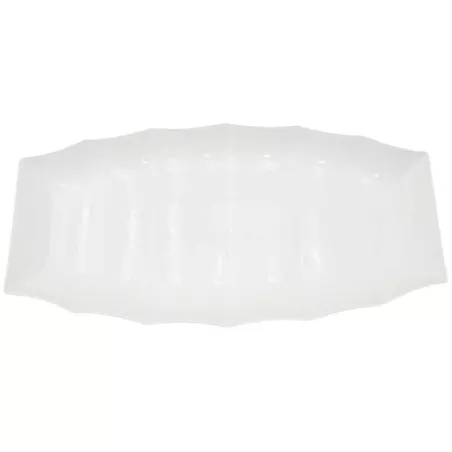 Plato Bambu de Porcelana 20 Pulgadas Blanco ARNI C0652