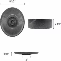 Calentador de Tortillas Negro de 8.5 Pulgadas THUNDER PLTW085BK 2