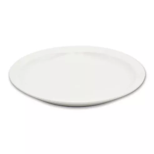 Plato Redondo de Porcelana de Borde Delgado 7 Pulgadas Blanco ARNI S4850