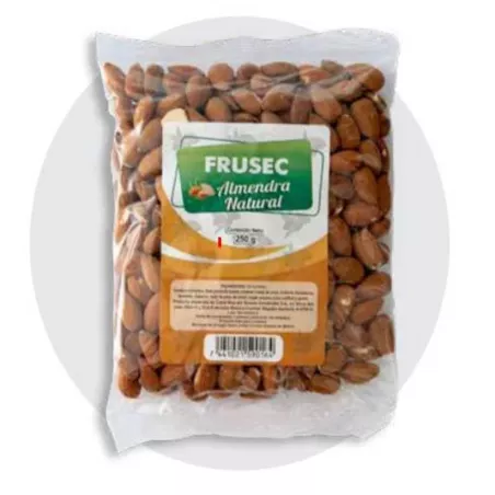 Almendra Natural Entera de 250 Gramos FRUSEC PT-12-1135-150G