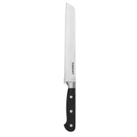 Cuchillo para Pan de Color Negro 8 Pulgadas Triple Remache CUISINART C77TR-8BD