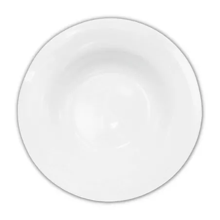 Plato Redondo para Sopa de Porcelana 22-1/2 Centimetros Blanco CATER MAX 14197