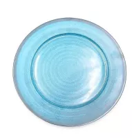 Plato Redondo Coupe de Melamina de 10.5 Pulgadas de Color Verde MASTER CHEF B924-GN 2