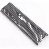 Pajillas de Papel de Color Negro, Paquete de 25 Unidades MASTER CHEF PSPL-05