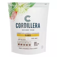 Cobertura Sabor a Chocolate Blanco de 1 Kilo CORDILLERA 1042388