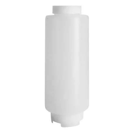 Botella para Salsas Fifo de 24 Onzas, Color Blanco  MASTER CHEF JW-FIFO24