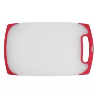 Tabla de Picar Plastica de Color Blanco  y Rojo de 15 Pulgadas CUISINART CPB-15SR