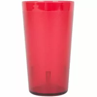 Vaso Plastico Tumbler Rojo de 12 Onzas MASTER CHEF PTS-12R