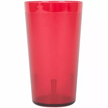 Vaso Plastico Tumbler Rojo de 12 Onzas MASTER CHEF PTS-12R