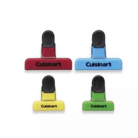 Clip para Bolsas de Color Azul, Set de 4 Unidades CUISINART CTG-00-4CC2