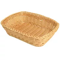 Canasta Rectangular Ovalada de Mimbre de 12 x 9 Pulgadas THUNDER PLBB1209