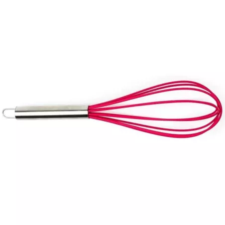 Batidor Globo de Acero Inoxidable y Silicon de 11.5 Pulgadas FOX RUN BRANDS 6075