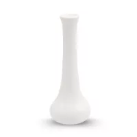 Florero Liso de Porcelana de 6 Pulgadas Blanco ARNI S0995