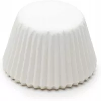 Mini Capsulas para Hornear Blancas, 75 Unidades. FOX RUN BRANDS 4957