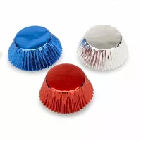 Capsulas para Cupcakes de Aluminio Multicolor de 50 Unidades FOX RUN BRANDS 7203