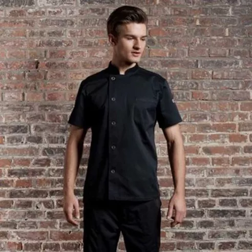 Gabacha De Chef Clasica De Manga Corta, Talla XL CHECKEDOUT CU106D0200A-XL