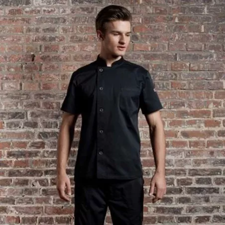 Gabacha De Chef Clasica De Manga Corta, Talla XL CHECKEDOUT CU106D0200A-XL