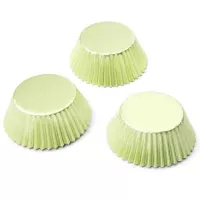 Capsulas para Cupcakes de Alumino de Color Verde Claro de 32 Unidades FOX RUN BRANDS 8006 2