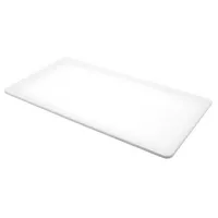 Bandeja Rectangular Buffet Lisa de Color Blanca de 18 x 10 Pulgadas MASTER CHEF B479
