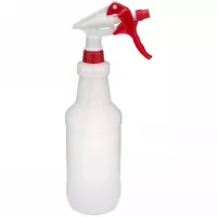 Botella Plastica con Rociador de 600 Mililitros, Color Rojo  MASTER CHEF PSB-02RD
