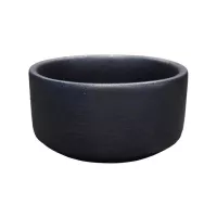 Bowl Mini Redondo de Porcelana 7 x 3.5 Centimetros Negro Arenoso ARNI C1572-J09