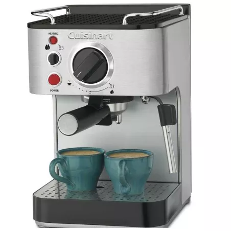 Maquina para Espresso y Capuccino de Acero Inoxidable CUISINART EM-100NP1