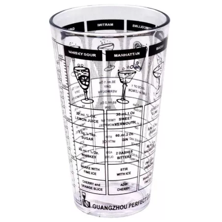 Coctelera de Policarbonato de Medidas MASTER CHEF JW-BMC