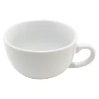 Taza para Cappuccino de Porcelana Blanca 220 Mililitros  CATER MAX 862