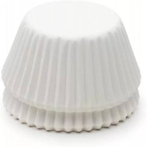 Mini Capsulas para Hornear Blancas, 75 Unidades. FOX RUN BRANDS 4957