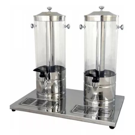Dispensador de Jugos de Dos Tanque de 10 Litros MASTER CHEF 4650340