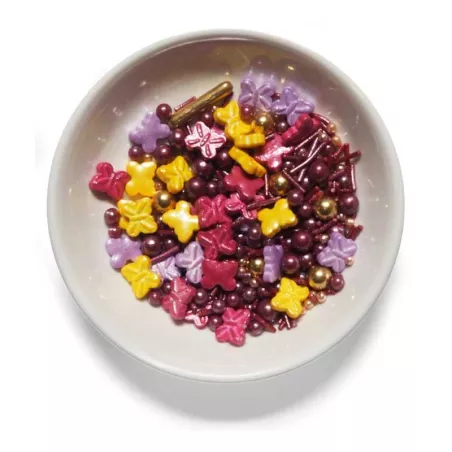 Confitillo de Mariposa Glam de 100 Gramos MAGIC COLORS 7443006012364