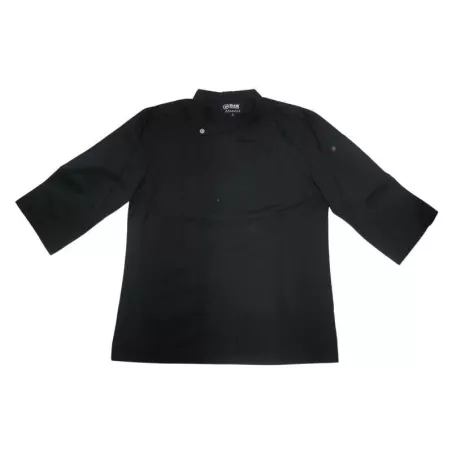 Gabacha Ejecutiva de Manga de 3/4 de Color Negro Talla M CHECKEDOUT CU110Z0100F-M