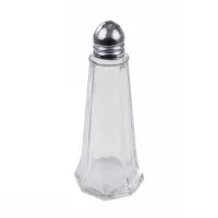 Salero con Forma de Piramide y Tapa de Acero Inoxidable de 1 Onza MASTER CHEF SK-TWC