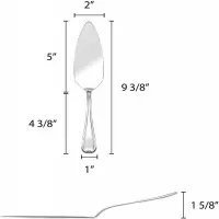 Espatula de Acero Inoxidable para Servir de 8.5 Pulgadas THUNDER SLBF109 2