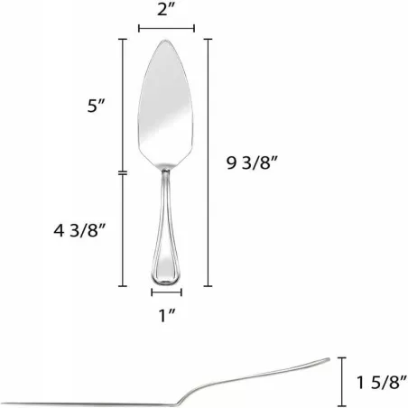 Espatula de Acero Inoxidable para Servir de 8.5 Pulgadas THUNDER SLBF109