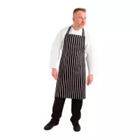 Delantal de Rayas de Colores Negras y Blancas CHECKEDOUT U304S8900Q