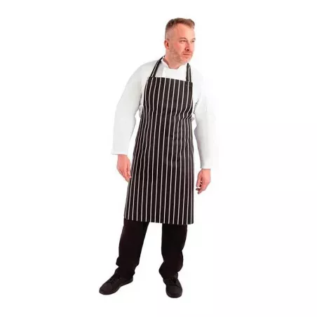 Delantal de Rayas de Colores Negras y Blancas CHECKEDOUT U304S8900Q
