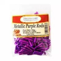 Confitillo de Barras Metalizadas Purpura de 100 Gramos MAGIC COLORS 7443006084668