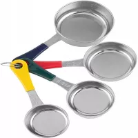 Cucharas para Medir de Acero Inoxidable, Juego de 4 piezas FOX RUN BRANDS 4839