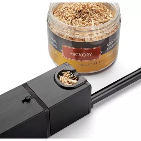 Frasco Chips de Madera Natural Hickory 6 Oz. OUTSET 76535