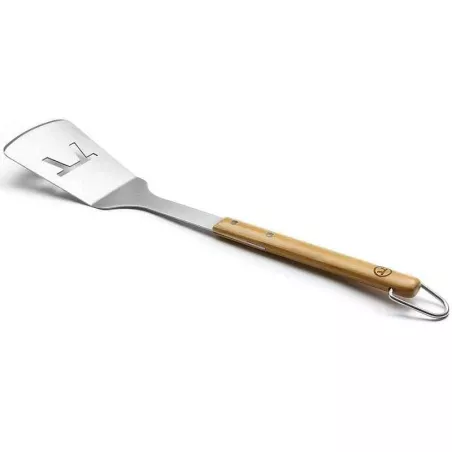Espatula para BBQ en Acero Inoxidable con un Puno de Madera de 18 Pulgadas OUTSET QV10