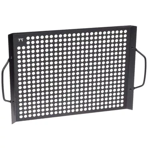 Parrilla Grill Rectangular Antiadherente de 17 x 11 Pulgadas de Color Negro OUTSET QD81