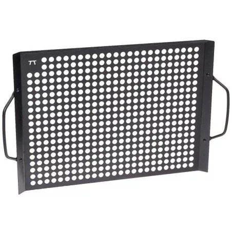 Parrilla Grill Rectangular Antiadherente de 17 x 11 Pulgadas de Color Negro OUTSET QD81