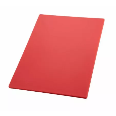 Tabla para Picar de Polipropileno de 15 x 20 Pulgadas, Color Rojo MASTER CHEF 1520RD