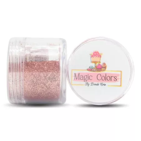 Diamantina de Oro Rosa de 10 Gramos MAGIC COLORS 7443006010759